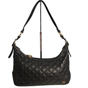 The SAK Quilted Pebbled Leather Hobo/Shoulder Bag